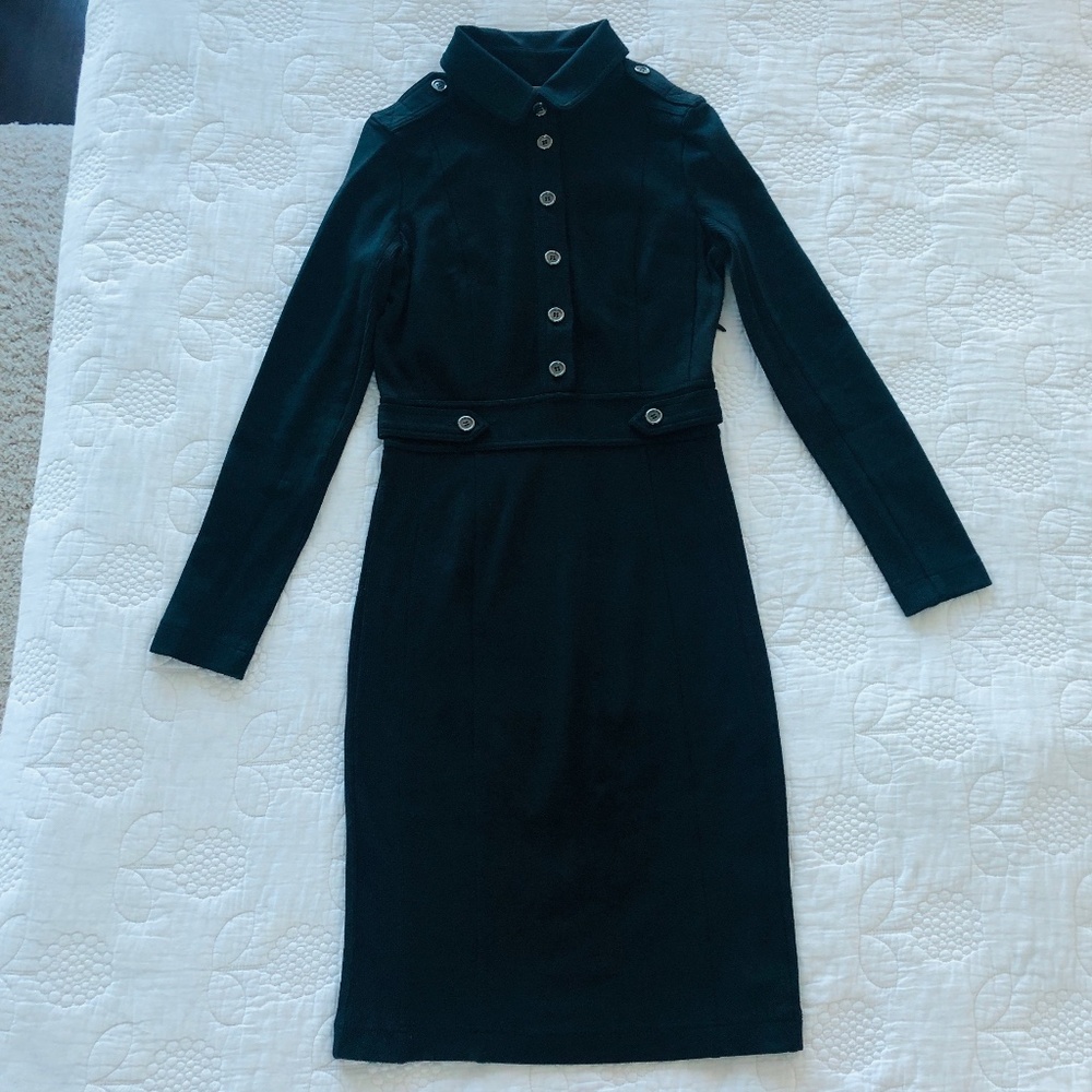 Burberry Knit Button up dress